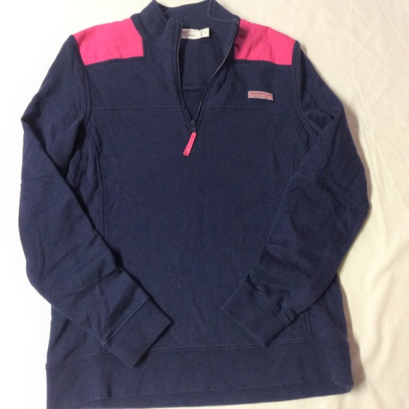 Vineyard Vines Tops - VINYARD VINES SHEP SHIRT 1/4 ZIP  SWEATSHIRT S